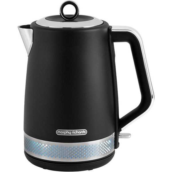 Morphy richards - Bouilloire illumination 1.7l 3000w noir