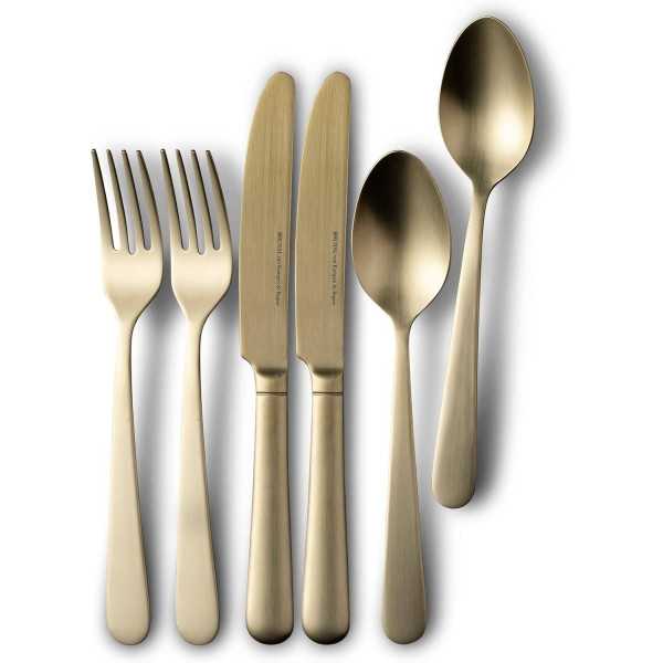 Royal Van Kempen & Begeer Dinner Set Couverts 6 piéces Champagne