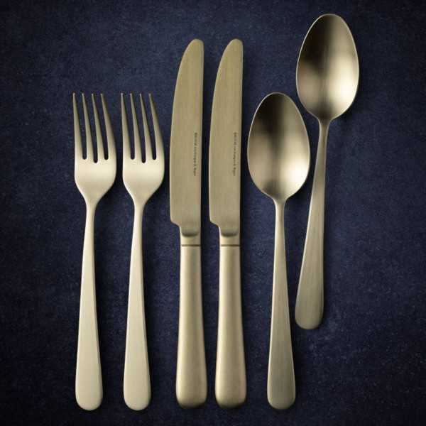 Royal Van Kempen & Begeer Dinner Set Couverts 6 piéces Champagne 2