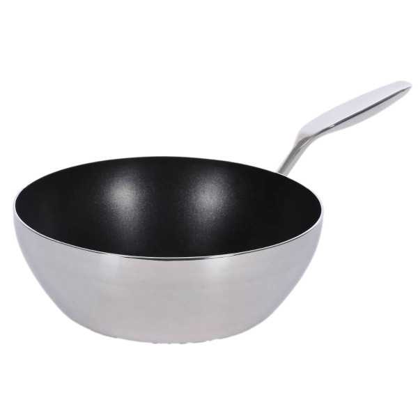 Wok 24 cm inox YVES CAMDEBORDE By Sitram