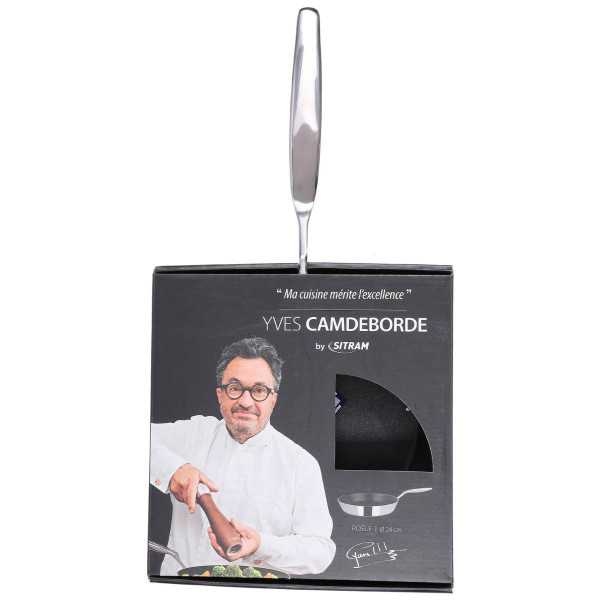 Poele Inox 28 cm Yves Camdeborde By Sitram