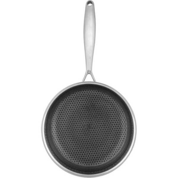 Poêle inox nid d'abeille Napoléon impérial 28 cm 2