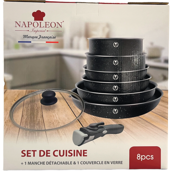 Batterie de cuisine Napoléon impérial 8 Piéces 2