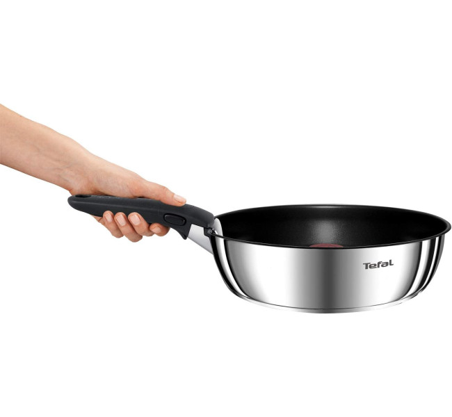 Tefal Ingenio Batterie de cuisine 20 pièces, Poêles, Casseroles, 2 poignées amovibles, Induction, Revêtement antiadhésif,
