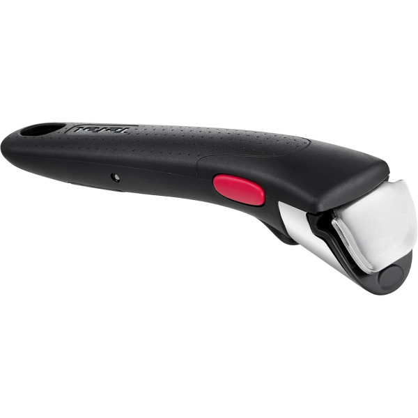 Tefal Ingenio Poignée Amovible Noire, Empilable, Amovible, Verrouillage Sécurité 3 Points, Garantie 10 Ans, Expertise L9863302