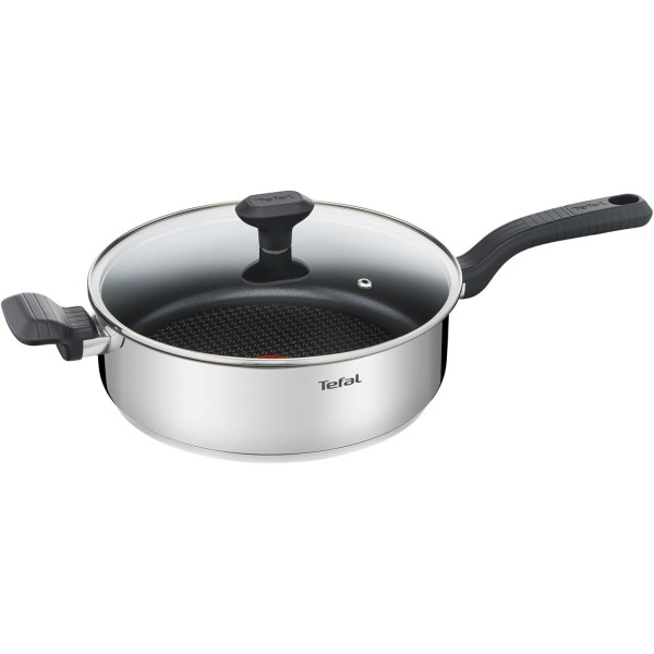 Tefal Ingenio Batterie de cuisine 7 pièces, Induction, Revêtement antiadhésif, Empilable, Gain de place, Indicateur de 2