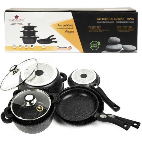 NAPOLEON IMPERIAL Batterie de cuisine 18 Piéces induction 2