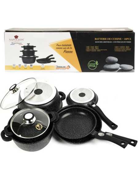 NAPOLEON IMPERIAL Batterie de cuisine 18 Piéces induction
