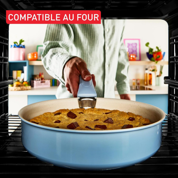 Tefal Ingenio Serenity, Batterie de cuisine 11pièces, Revêtement antiadhésif, Induction, empilable, L828SB04 2
