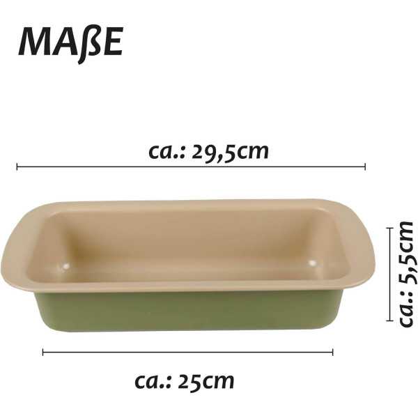Terraillon Moule à Cake  25 x 11 x 6 cm 2