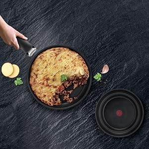 Tefal Ingenio Black Stone Batterie de cuisine